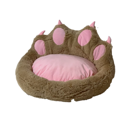 GO GIFT Pazury Legowisko dla psa i kota - camel - 75x75 cm.png